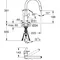 Смеситель для кухни с выдвижным изливом Grohe Eurostyle Cosmopolitan (31482003)