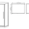 Душевая кабина без поддона Mixxus Premium BEVEL SC01-120x80x195-TR Black прозрачное стекло 6мм (MI6