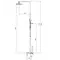 Душевая колонна со смесителем водопад Koer KB-58007-01 (Цвет хром) (KR3462)