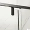 Душевая кабина без поддона Mixxus Premium BEVEL SC01-100x80x195-TR Black прозрачное стекло 6мм (MI6