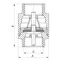 Клапан обратный 1-1/2" (Koer KR.171) (KR0142)