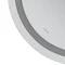 Зеркало Mixxus Premium ELLIPSE MV05-80x70-REVERSE (LED Touch, Anti-fog, димер (3-6,5kK)) (MP6643)