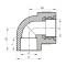 Угол ВР 32x3/4F PPR Koer K0116.PRO (KP0138)