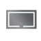 Зеркало Mixxus HARD MR07-80x50 с LED Touch, Anti-fog, димером, регулировкой яркости (MI6658)