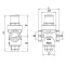 Редуктор давления Roho R1201-050 - 1/2" ВВ, PN16 (1-5,5 бар) поршневой (RO0143)