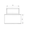 Удлинитель Koer WM.E06-25.WN - 1/2"-25мм (KR3004)