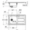 Мойка для кухни из нержавеющей стали Grohe K400+ (31568SD0)