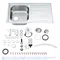 Мойка для кухни из нержавеющей стали Grohe K400+ (31568SD0)