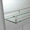 Зеркало настенное Zerix LAGUNA MRZ03-700x800x110 прямоугольное с дугообразным верхом и полкой (ZX56