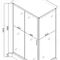 Душевая кабина с низким поддоном Mixxus HARD SCT01-100x90x198-TR CHROME прозрачное стекло 5мм (MI69