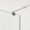 Душевая перегородка Mixxus Premium FLAT SP01-80x200-TR Chrome Walk-In прозрачное стекло 8мм (MI6849