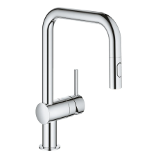 Смеситель для кухни с выдвижным изливом Grohe Minta (32322002)