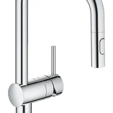 Смеситель для кухни с выдвижным изливом Grohe Minta (32322002)