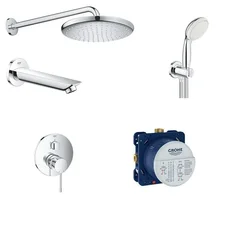 Душевая система скрытого монтажа Grohe Essence c Tempesta 250 (26416SC5)