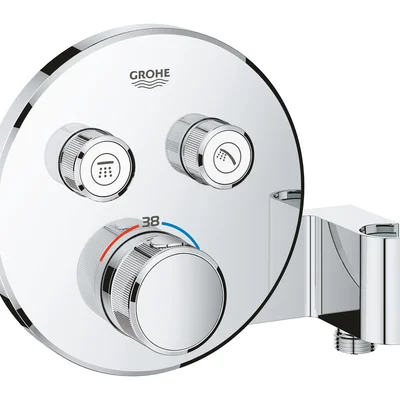 Термостат прихованого монтажу на 2 споживача Grohe Grohtherm SmartControl (29120000)