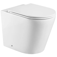 Унитаз напольный безбачковой MIXXUS PREMIUM BEVEL-0701-T1 580х365х430mm, система смыва TORNADO 1.0