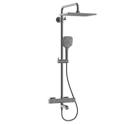 Душевая колонна с термостатическим смесителем Koer KB-57011-07, 3 функции (KR5217) Душевая колонна с термостатическим смесителем Koer KB-57011-07, 3 функции (KR5217)