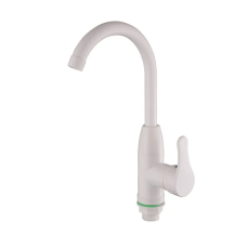 Смеситель для кухни Plamix Diego-011-B White (без подвода) (PM0658)