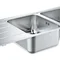 Мийка для кухні із нержавіючої сталі Grohe K500 (31588SD1)