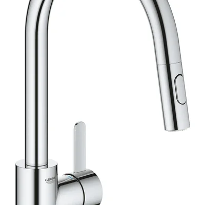 Смеситель для кухни с выдвижным изливом Grohe Eurosmart Cosmopolitan (31481001)