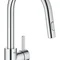 Смеситель для кухни с выдвижным изливом Grohe Eurosmart Cosmopolitan (31481001)