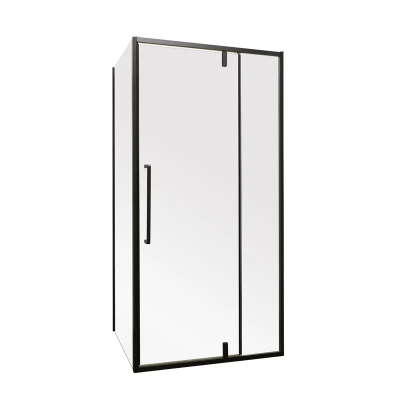 Душевая кабина без поддона Mixxus Premium BEVEL SC01-100x80x195-TR Black прозрачное стекло 6мм (MI6