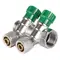Коллектор вентильный с фитингом Koer KR.1123-2 3/4”x2 ways (KR2829)