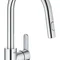 Смеситель для кухни с выдвижным изливом Grohe Eurostyle Cosmopolitan (31482003)