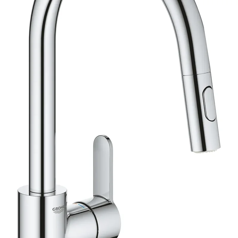Смеситель для кухни с выдвижным изливом Grohe Eurostyle Cosmopolitan (31482003)