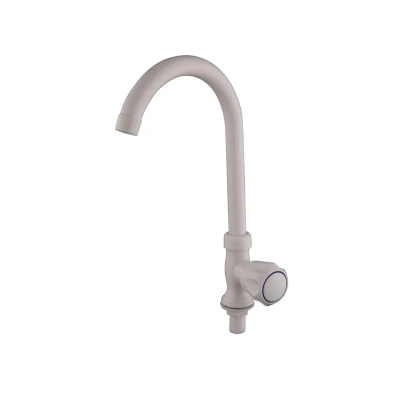 Кран для холодной воды Plamix Mono-005 White (PM0675)