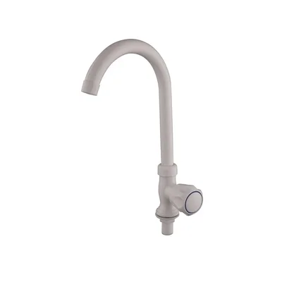 Кран для холодной воды Plamix Mono-005 White (PM0675)