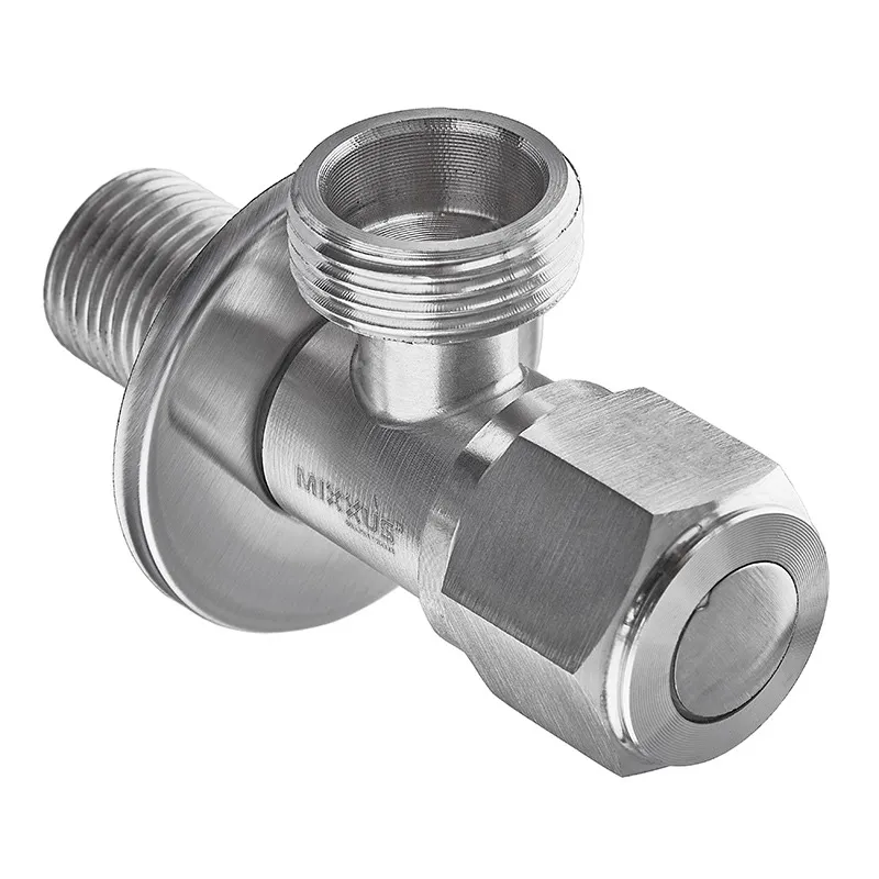 Кран для подключения сантехприборов Mixxus VAL-07-1/2x3/4 с нерж.ст.SUS304 (УПАКОВКА БЛИСТЕР) (MI60