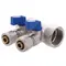 Коллектор с шаровыми кранами и фитингом Koer KR.1126-2 1”x2 ways (KR2838) Коллектор с шаровыми кранами и фитингом Koer KR.1126-2 1”x2 ways (KR2838)