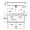 Мийка кухонна Grohe EX Sink K800 подвійна (120 cm) (31585SD0)