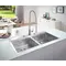 Мийка кухонна Grohe EX Sink K800 подвійна (120 cm) (31585SD0)