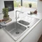 Мийка для кухні із нержавіючої сталі Grohe K500 (31572SD1)