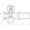 Кран трехходовой 3/4x3/4x3/4 Koer KR.521 (KR0148)