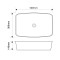 Раковина накладная Mixxus Premium DIVERSE-0109 EDGE BLACK 500х380х140mm (MP6549)