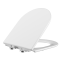 Сидение-крышка для унитаза Mixxus SEAT COVER BEVEL-2003 с микролифтом 420х334х36mm (MI6691)