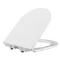 Сидение-крышка для унитаза Mixxus SEAT COVER BEVEL-2003 с микролифтом 420х334х36mm (MI6691)