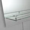 Зеркало настенное Zerix LAGUNA MRZ03-500x700x110 прямоугольное с дугообразным верхом и полкой (ZX56