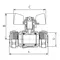 Кран шаровый Koer Wing 16x16 (KR.353) (LL1657)
