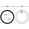 Зеркало Mixxus PLAIN MC11-60 с LED Touch, Anti-fog, димером, рег. яркости (MI6663)
