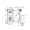 Система инсталляции для унитаза 3 в 1 Grohe Rapid SL (38772001)