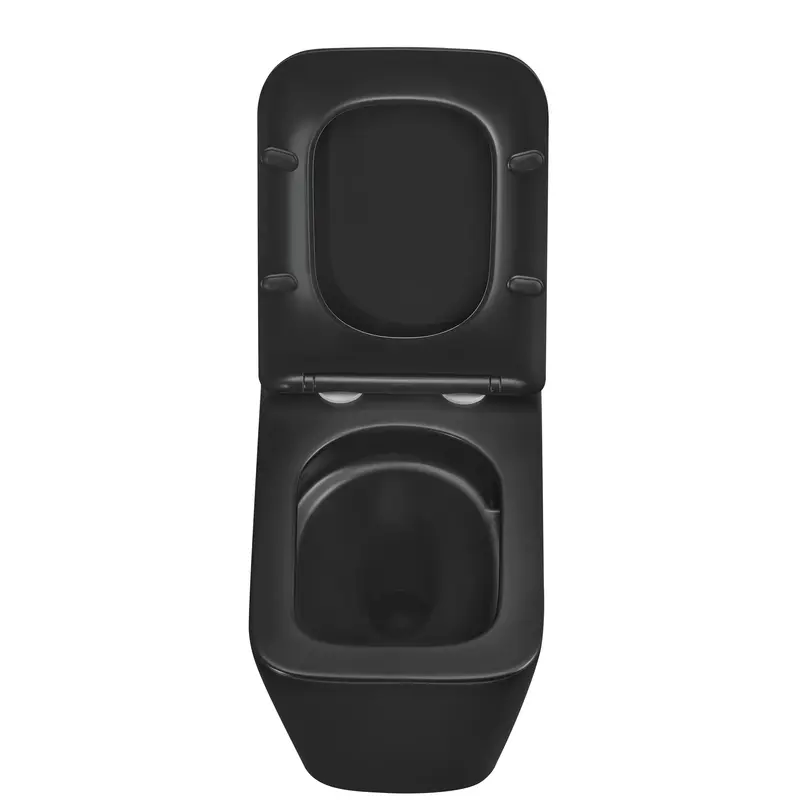 Унитаз подвесной Mixxus Premium QUADRO-0301-T3 BLACK 490х340х360mm, система смыва TORNADO 3.0 (MP65 Унитаз подвесной Mixxus Premium QUADRO-0301-T3 BLACK 490х340х360mm, система смыва TORNADO 3.0 (MP65
