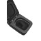 Унитаз подвесной Mixxus Premium QUADRO-0301-T3 BLACK 490х340х360mm, система смыва TORNADO 3.0 (MP65