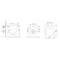 Унитаз подвесной Mixxus Premium Ellipse-0303-R Black 520x365x360mm, система смыва RIMLESS (MP6464)