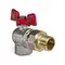 Кран с американкой 1" (Koer KR.228) угловой (KR0149) Кран с американкой 1" (Koer KR.228) угловой (KR0149)