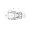 Муфта для коллектора Koer K0284.Pro - 20x16x2.0mm PPR с переходом на PEX (KP3159)