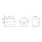 Унитаз подвесной Mixxus Premium Quadro-0302-R 530x360x365mm, система смыва Rimless (MP6454)